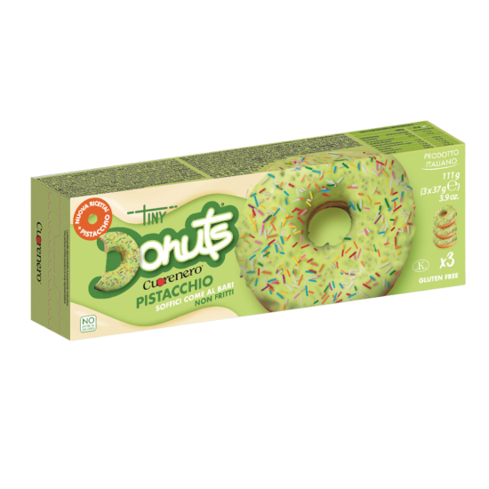 Donuts Cuorenero mit Pistazien glutenfrei ★